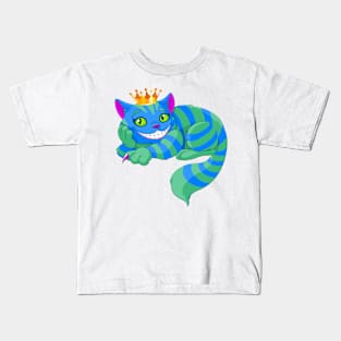 cat king Kids T-Shirt